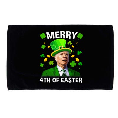 Funny Joe Biden St Patricks Day Merry 4th Of Easter Microfiber Hand Towel