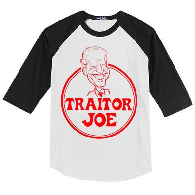 Funny Joe Biden  Kids Colorblock Raglan Jersey