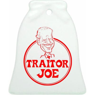 Funny Joe Biden  Ceramic Bell Ornament