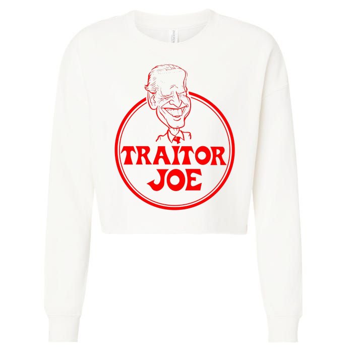 Funny Joe Biden  Cropped Pullover Crew