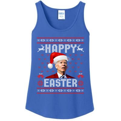 Funny Joe Biden Happy Easter Ugly Christmas Sweater Gift Ladies Essential Tank