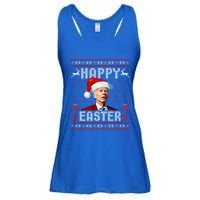 Funny Joe Biden Happy Easter Ugly Christmas Sweater Gift Ladies Essential Flowy Tank