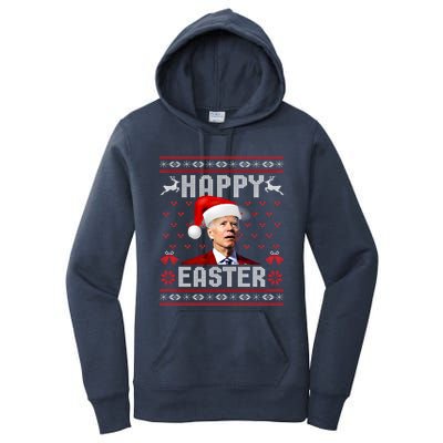 Funny Joe Biden Happy Easter Ugly Christmas Sweater Gift Women's Pullover Hoodie