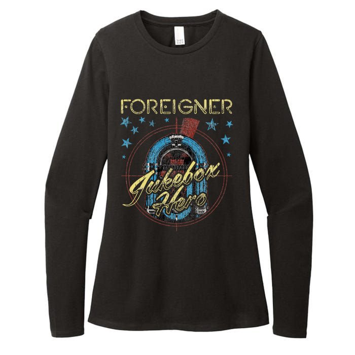 F.O.R.E.I.G.N.E.R Juke Box Hero Womens CVC Long Sleeve Shirt