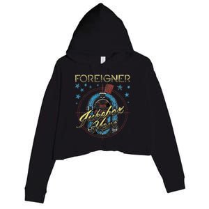 F.O.R.E.I.G.N.E.R Juke Box Hero Crop Fleece Hoodie