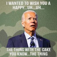 Funny Joe Biden Confused Happy Birthday You Know The Thing Legacy Tie Dye Trucker Hat