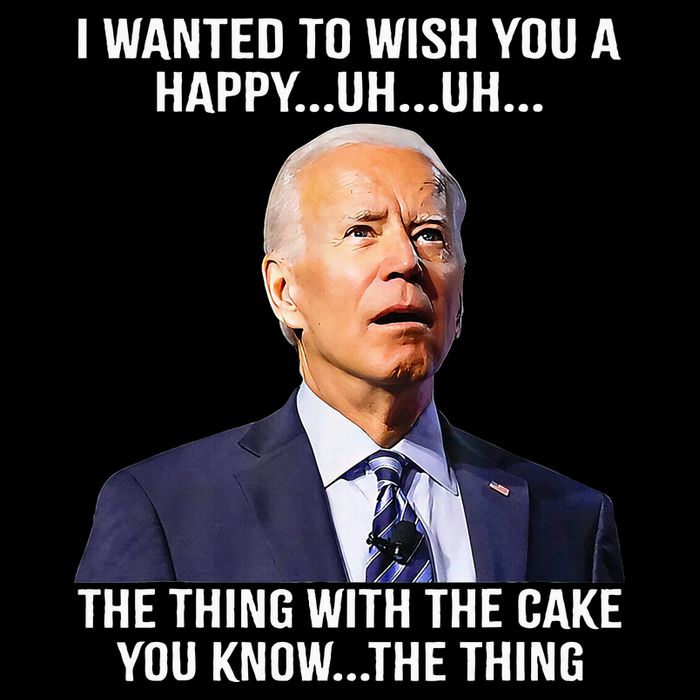 Funny Joe Biden Confused Happy Birthday You Know The Thing Short Acrylic Beanie
