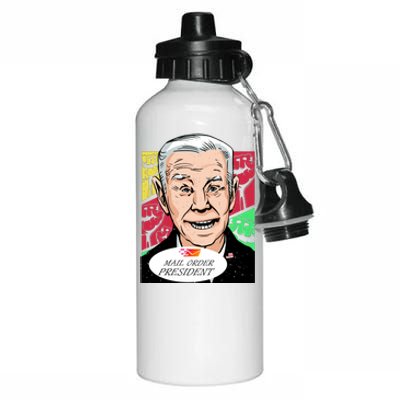 Funny Joe Biden Mail Order President Aluminum Water Bottle 