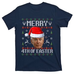 Funny Joe Biden Happy 4th Of Easter Ugly Christmas Sweater T-Shirt