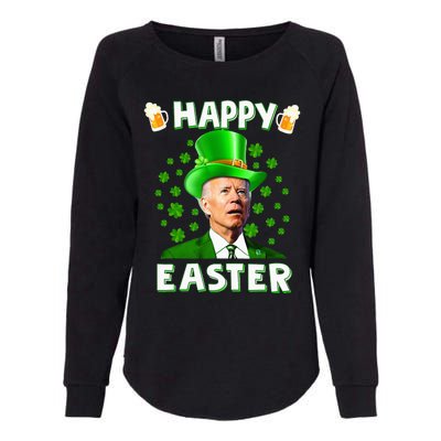 Funny Joe Biden Easter Confused St Patricks Day Womens California Wash Sweatshirt