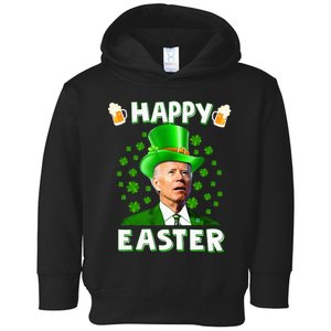 Funny Joe Biden Easter Confused St Patricks Day Toddler Hoodie