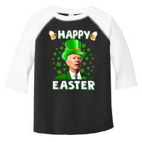 Funny Joe Biden Easter Confused St Patricks Day Toddler Fine Jersey T-Shirt