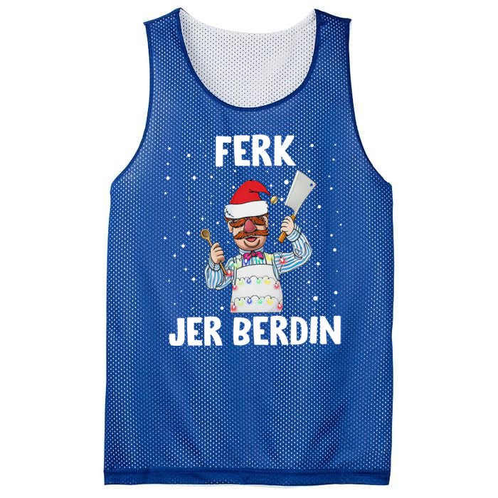 Ferk Jer Berdin Mesh Reversible Basketball Jersey Tank