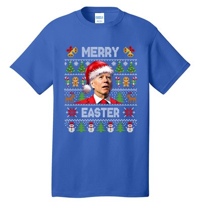 Funny Joe Biden Happy Easter Ugly Christmas Sweater Cute Gift Tall T-Shirt