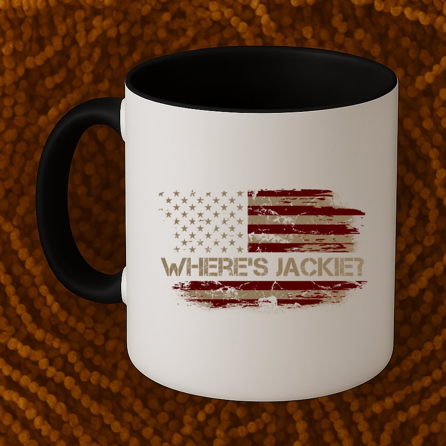 Funny Joe Biden Where's Jackie Mug