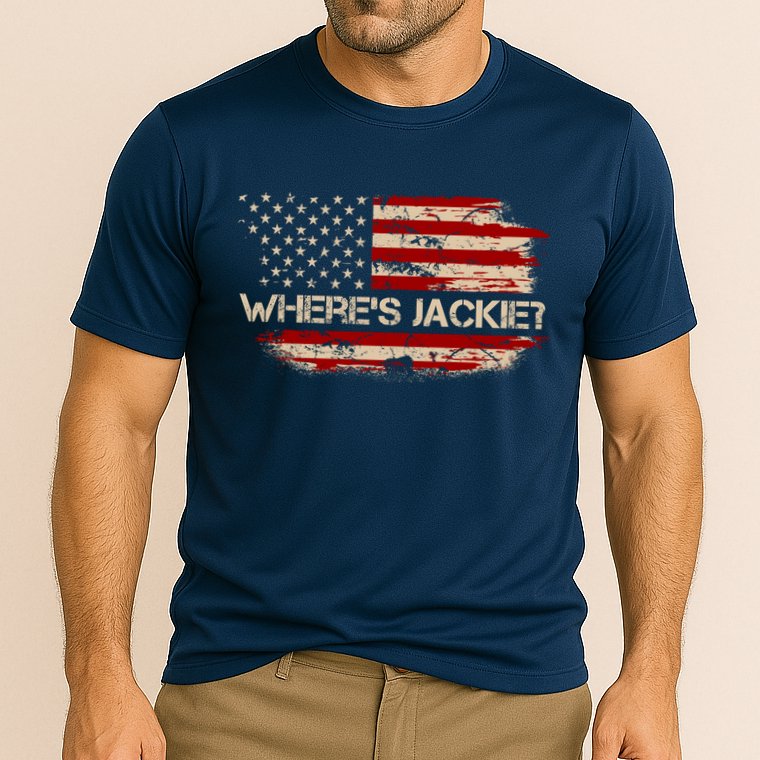 Funny Joe Biden Where's Jackie Performance Shirt