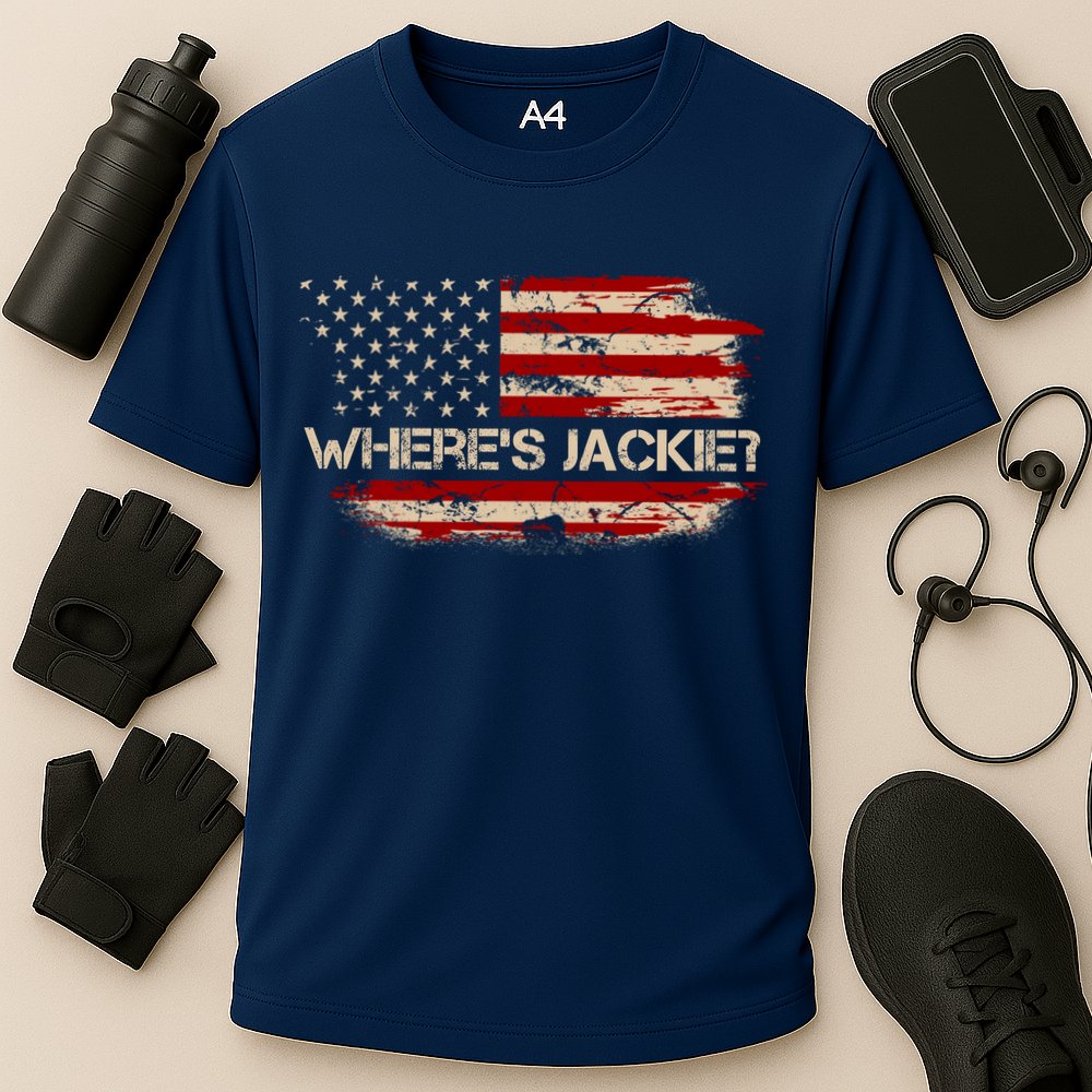 Funny Joe Biden Where's Jackie Performance Shirt
