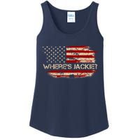 Funny Joe Biden Where's Jackie Ladies Essential Tank