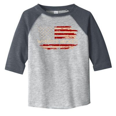 Funny Joe Biden Where's Jackie Toddler Fine Jersey T-Shirt