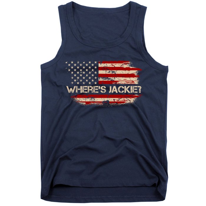 Funny Joe Biden Where's Jackie Tank Top