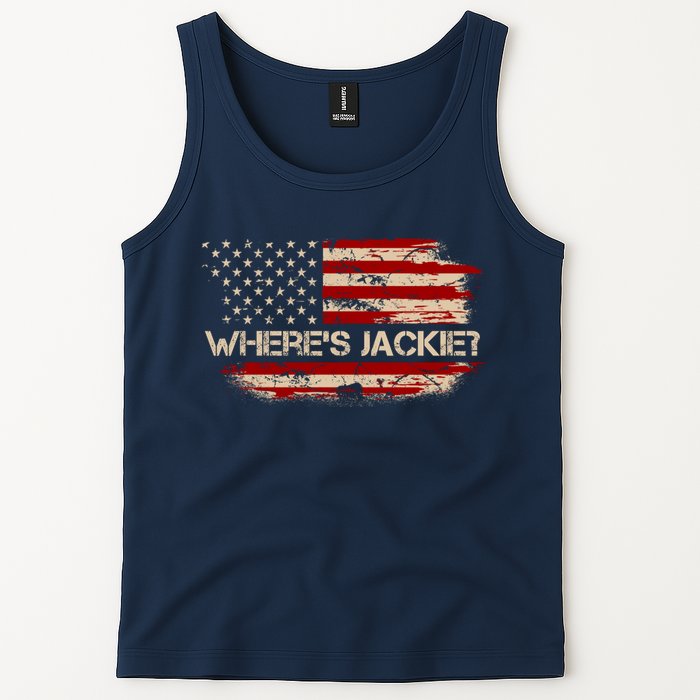 Funny Joe Biden Where's Jackie Tank Top