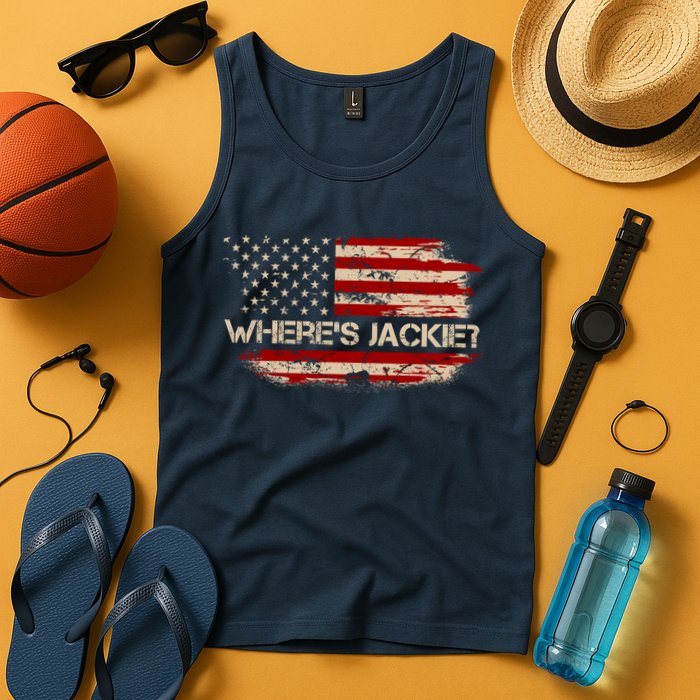 Funny Joe Biden Where's Jackie Tank Top