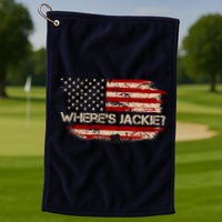 Funny Joe Biden Where's Jackie Golf Towel
