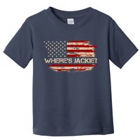 Funny Joe Biden Where's Jackie Toddler T-Shirt