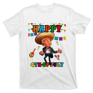 Funny Joe Biden Happy 4th Of July Surprise Cinco De Mayo T-Shirt