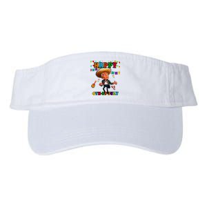 Funny Joe Biden Happy 4th Of July Surprise Cinco De Mayo Valucap Bio-Washed Visor