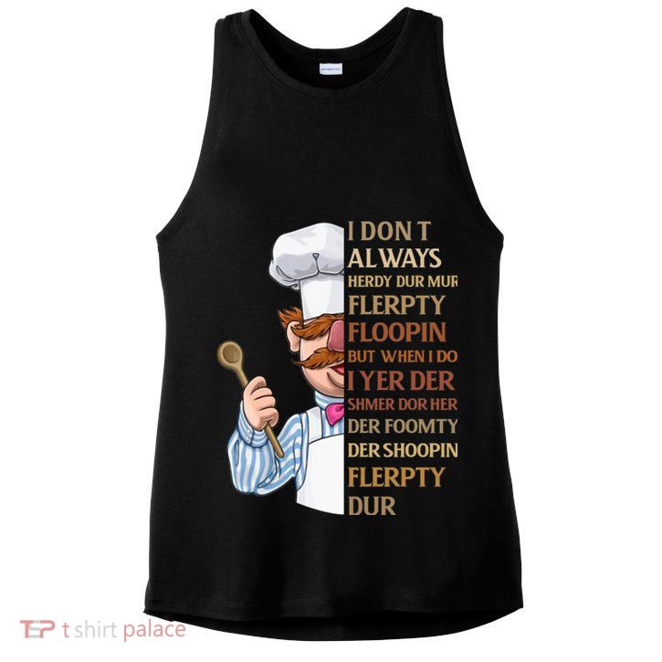 Ferk Jer Berdin Shirt Funny Quote Ladies PosiCharge Tri-Blend Wicking Tank