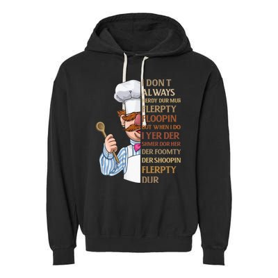 Ferk Jer Berdin Shirt Funny Quote Garment-Dyed Fleece Hoodie