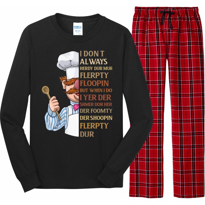 Ferk Jer Berdin Shirt Funny Quote Long Sleeve Pajama Set