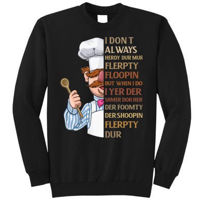 Ferk Jer Berdin Shirt Funny Quote Tall Sweatshirt