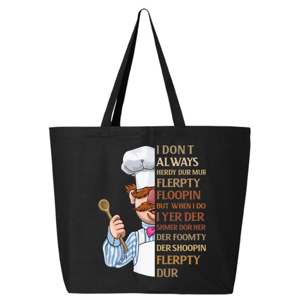 Ferk Jer Berdin Shirt Funny Quote 25L Jumbo Tote