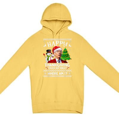 Funny Joe Biden Happy Easter Ugly Christmas Sweater Anti Premium Pullover Hoodie