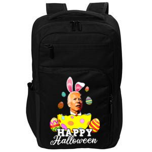 Funny Joe Biden Happy Halloween Confused Easter Biden Bunny Impact Tech Backpack