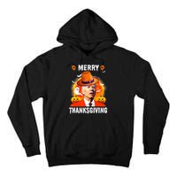 Funny Joe Biden Confused Merry Thanksgiving For Halloween Tall Hoodie