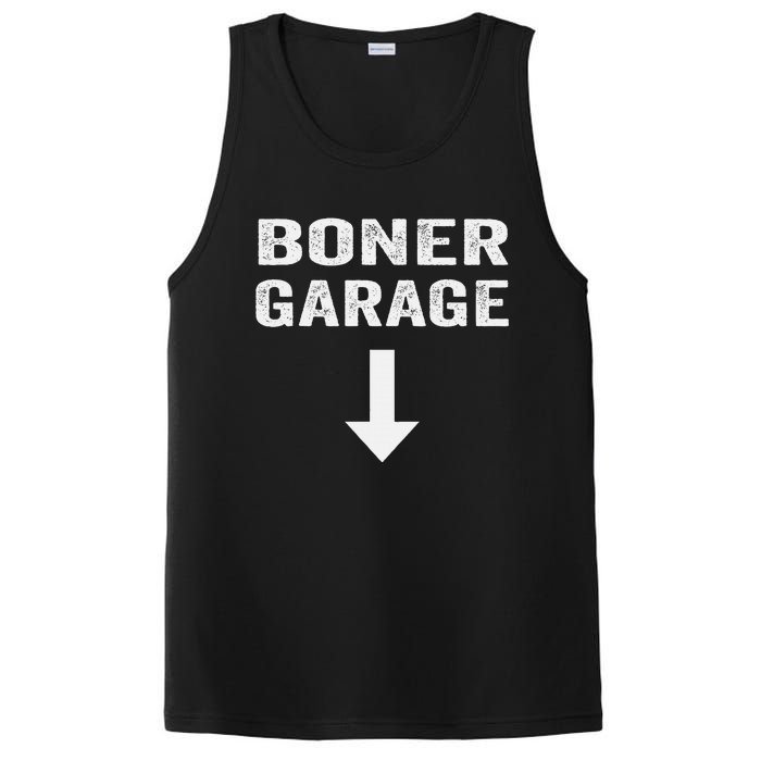 Funny Joke Boner Garage PosiCharge Competitor Tank