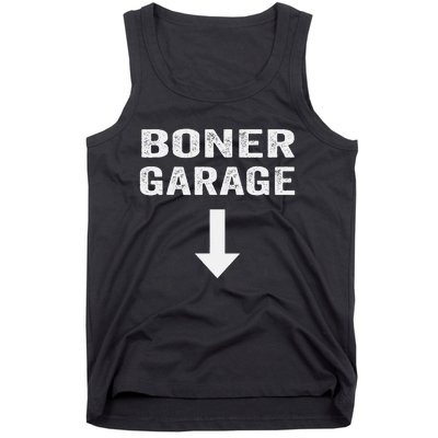 Funny Joke Boner Garage Tank Top