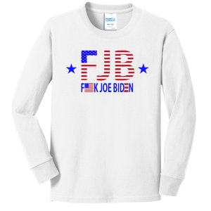 F Joe Biden FJB Kids Long Sleeve Shirt