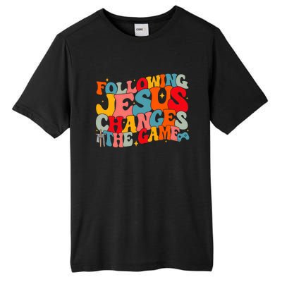 Following Jesus Changes The Game Faith Based Twists And Turns Vbs Crew Tall Fusion ChromaSoft Performance T-Shirt