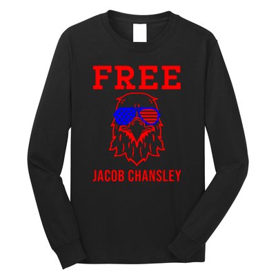 Free Jacob Chansley MAGA Conservative January 6 Long Sleeve Shirt