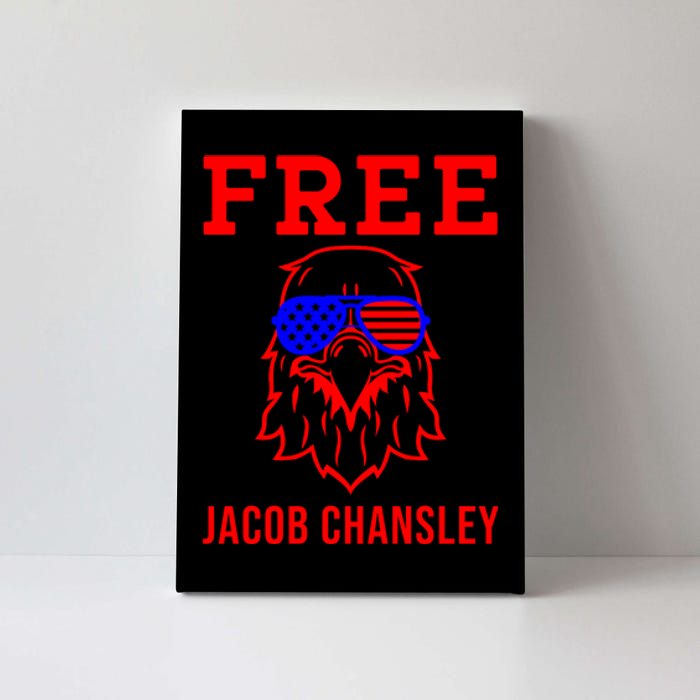 Free Jacob Chansley MAGA Conservative January 6 Canvas