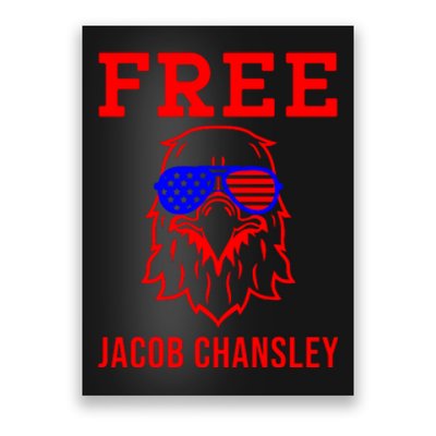 Free Jacob Chansley MAGA Conservative January 6 Poster