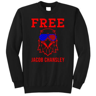 Free Jacob Chansley MAGA Conservative January 6 Tall Sweatshirt