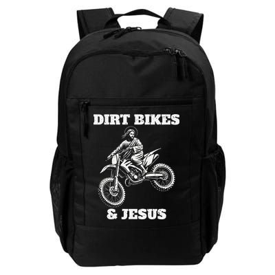 Funny Jesus Christ Dirtbike Motorcross Motocross Dirt Bike Backpack