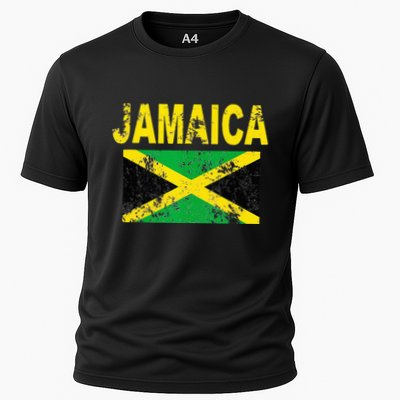 Flag Jamaica Cool Jamaican Flags Women Gift Cooling Performance Crew T-Shirt