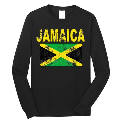 Flag Jamaica Cool Jamaican Flags Women Gift Long Sleeve Shirt