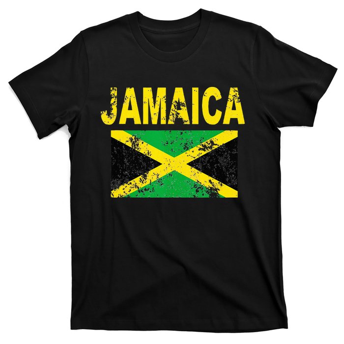 Flag Jamaica Cool Jamaican Flags Women Gift T-Shirt